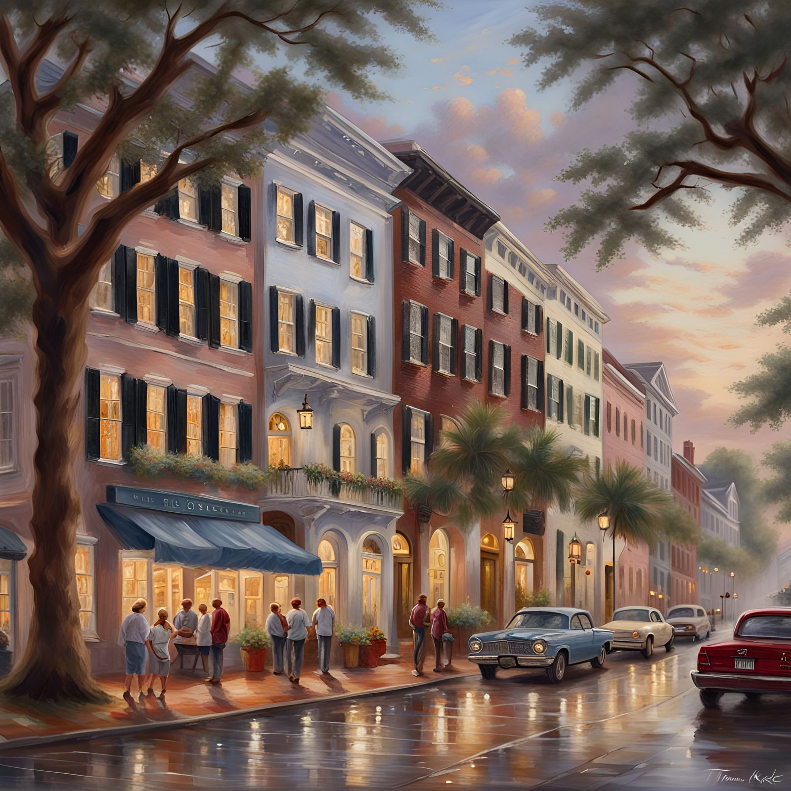 Charleston's King Street in Luminous Style