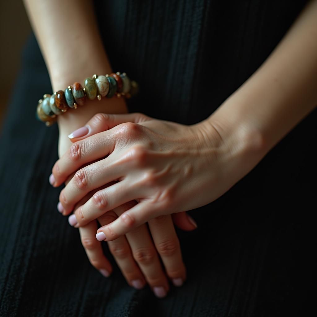 Chakra Stone Bracelet Product Photography, Cinematic Film Ae...