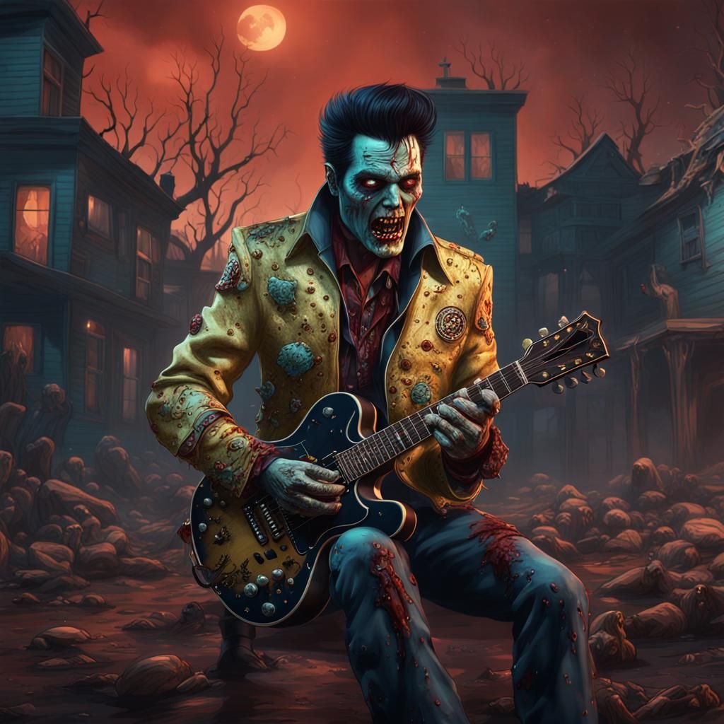 zombie elvis