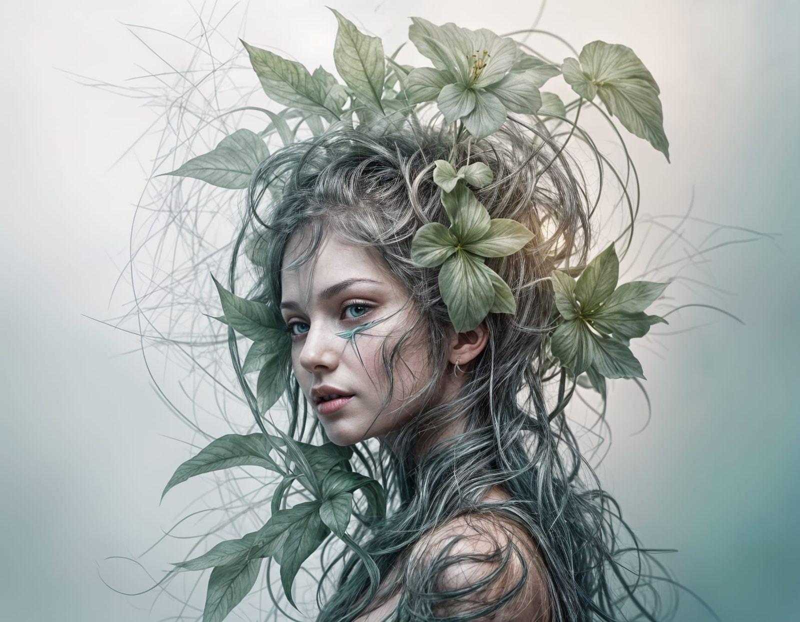 Enchanting Forest Spirit with Cinematic Grading