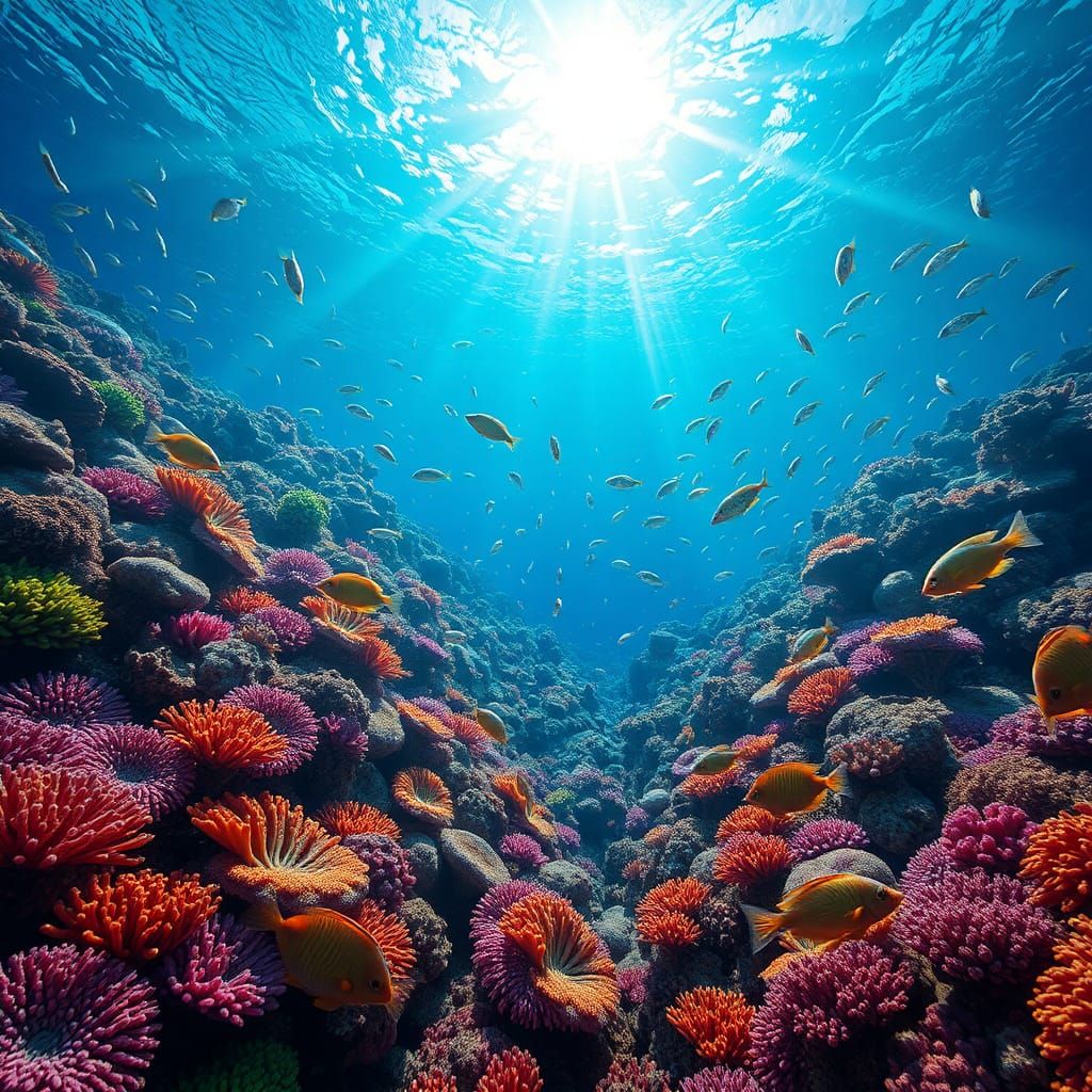 A coral reef is an underwater ecosystem characterized by reef-building corals. Reefs are formed of colonies of coral pol...