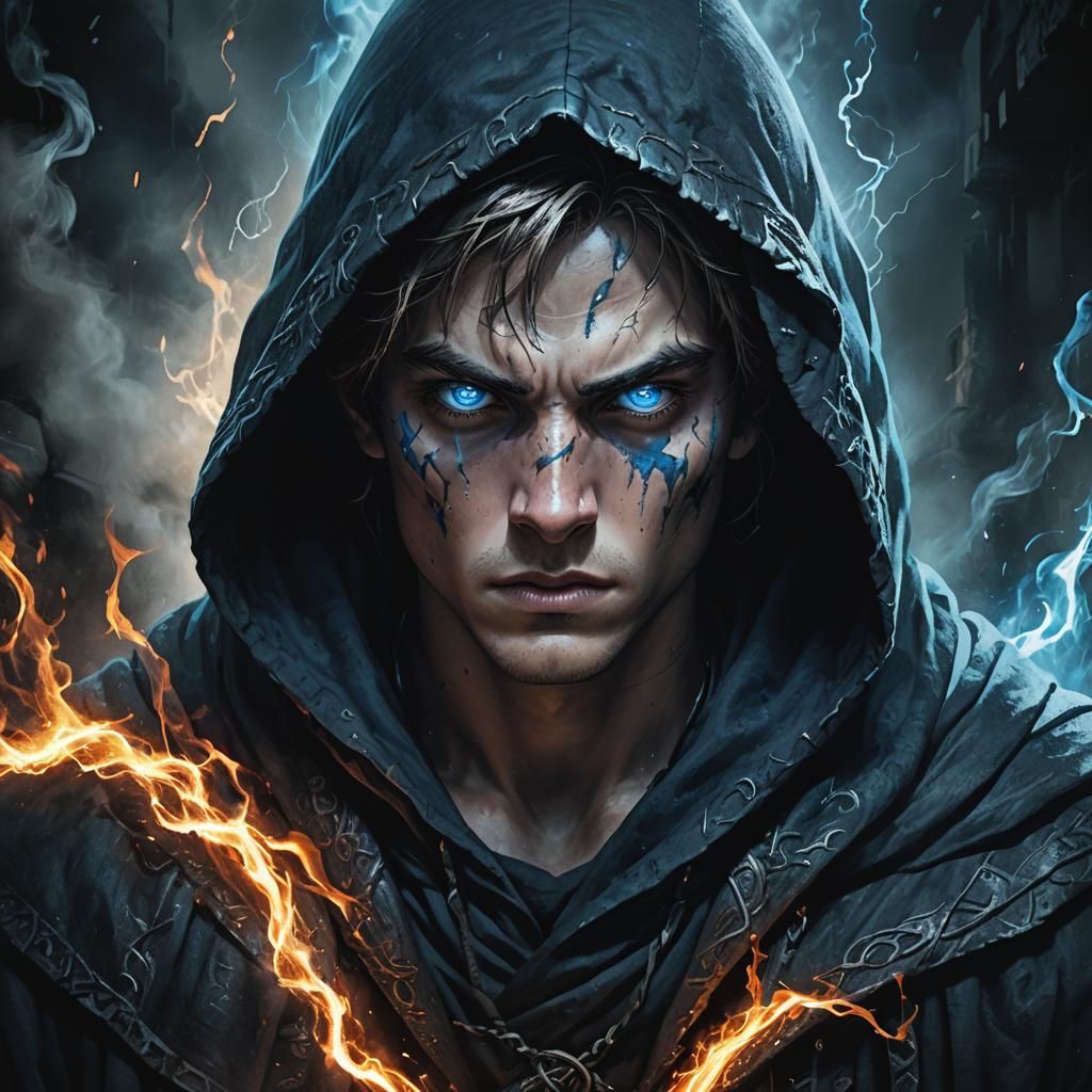 Teenage Wizard Consumed by Dark Power