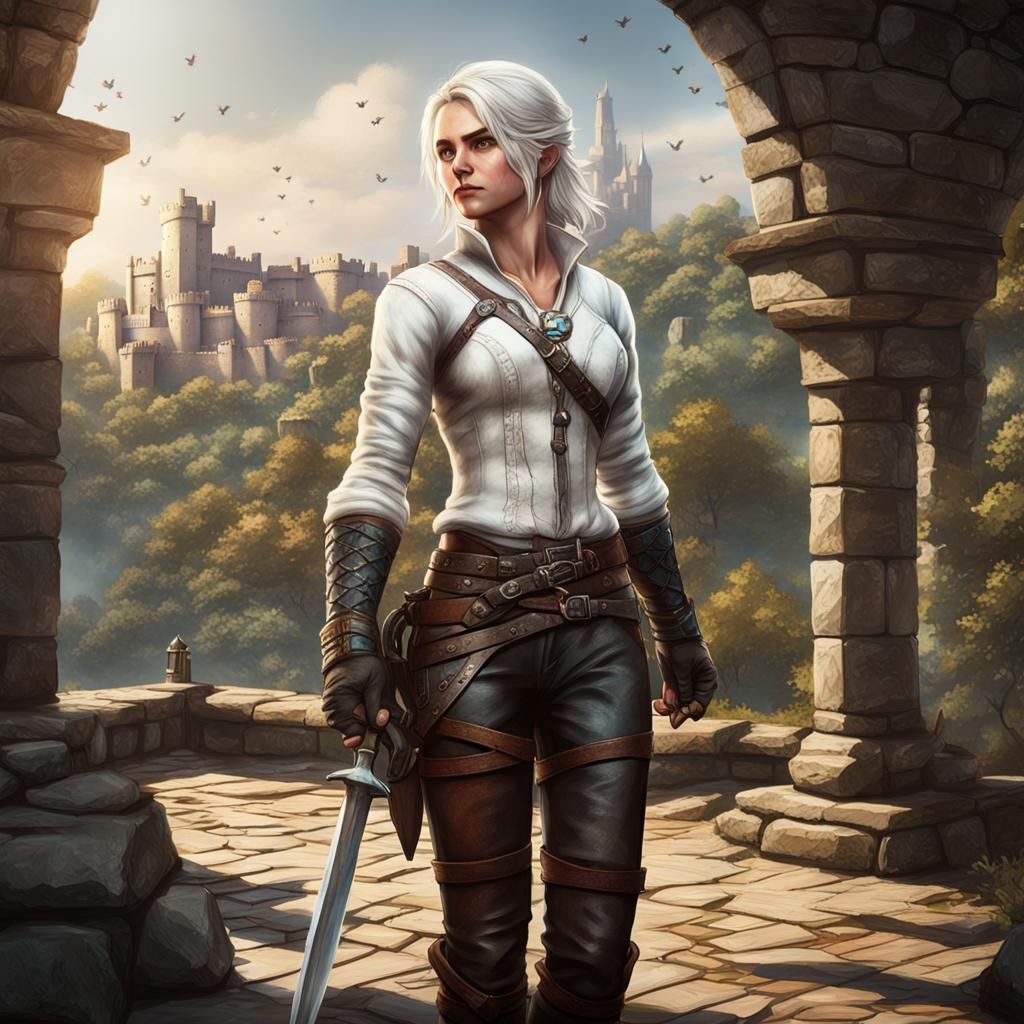 ciri, the witcher 3