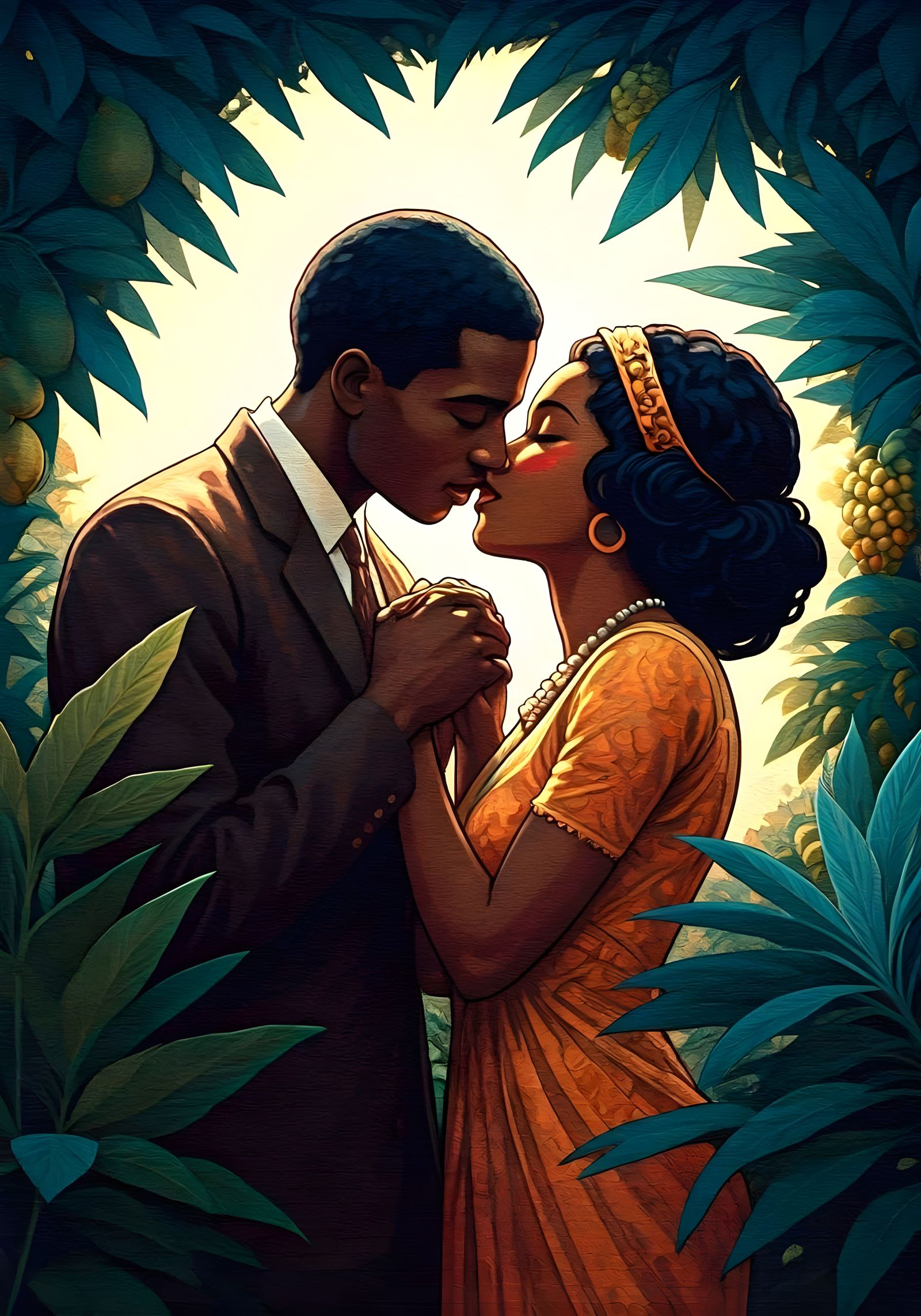 One kiss before I go...