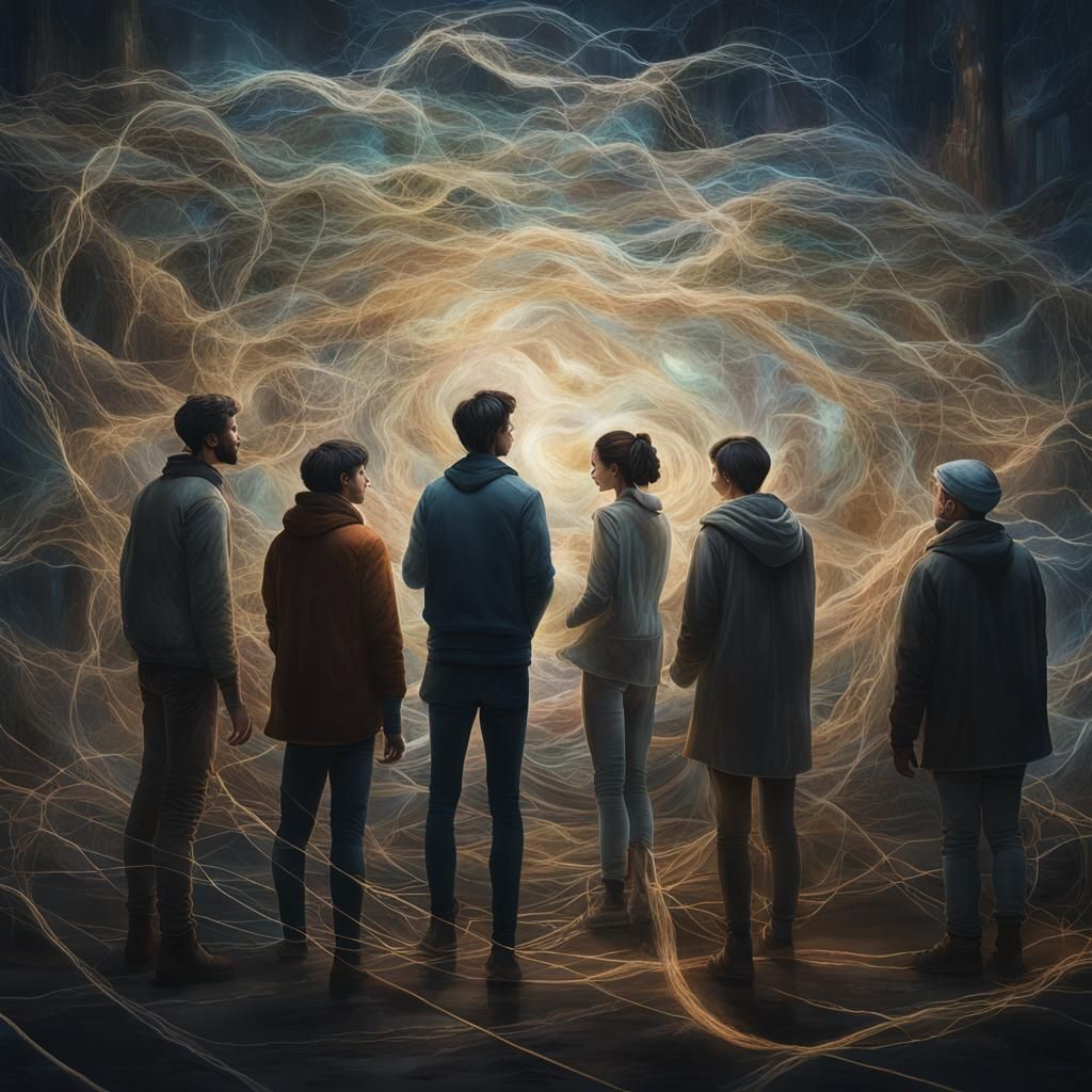 Interconnectedness: A High-Resolution Digital Masterpiece