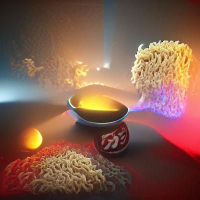 Magical Ramen Bowl with Enchanted Ingredients