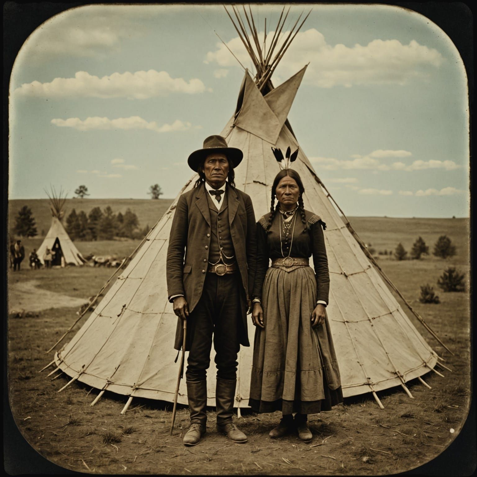 Lakota couple
