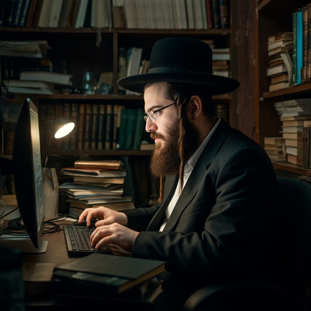 Haredi Hacker in Moody Study