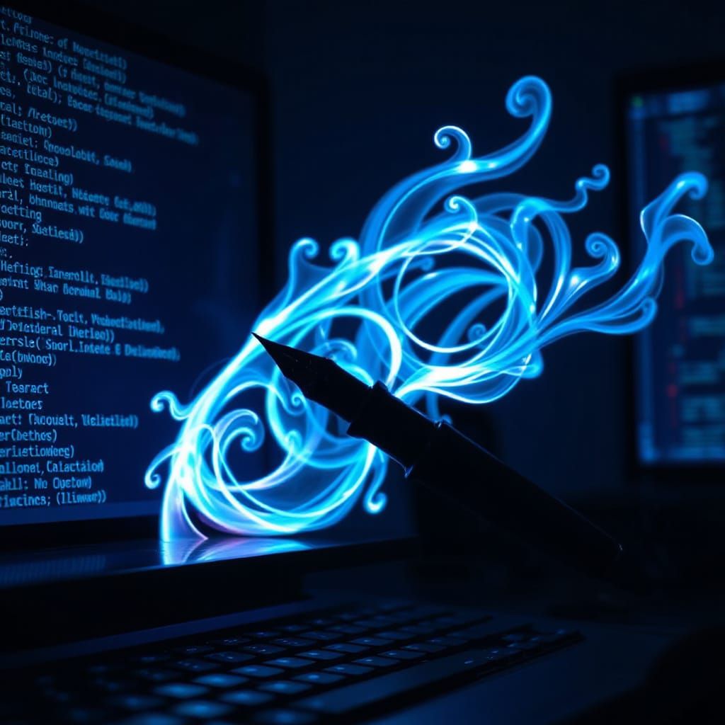 Ethereal Digital Dreamscape in Pixelcore Aesthetic