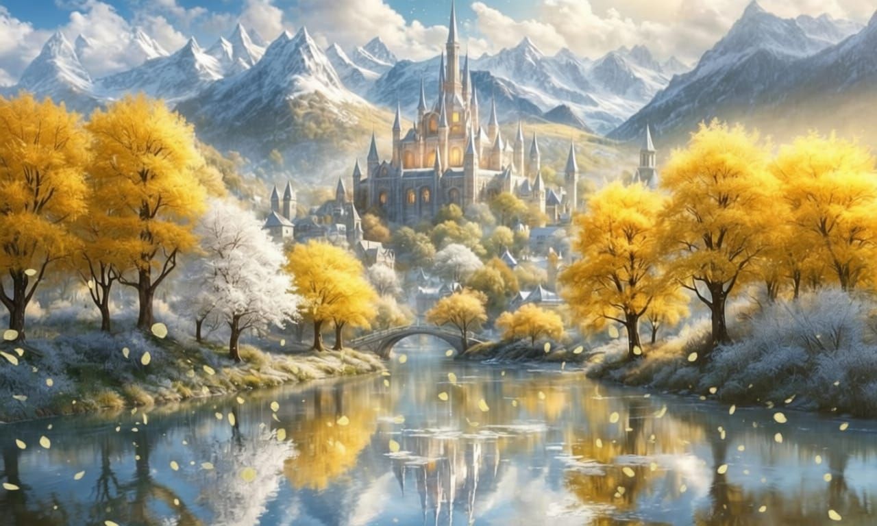 Elven Valley Blooms with Gossamer Petals