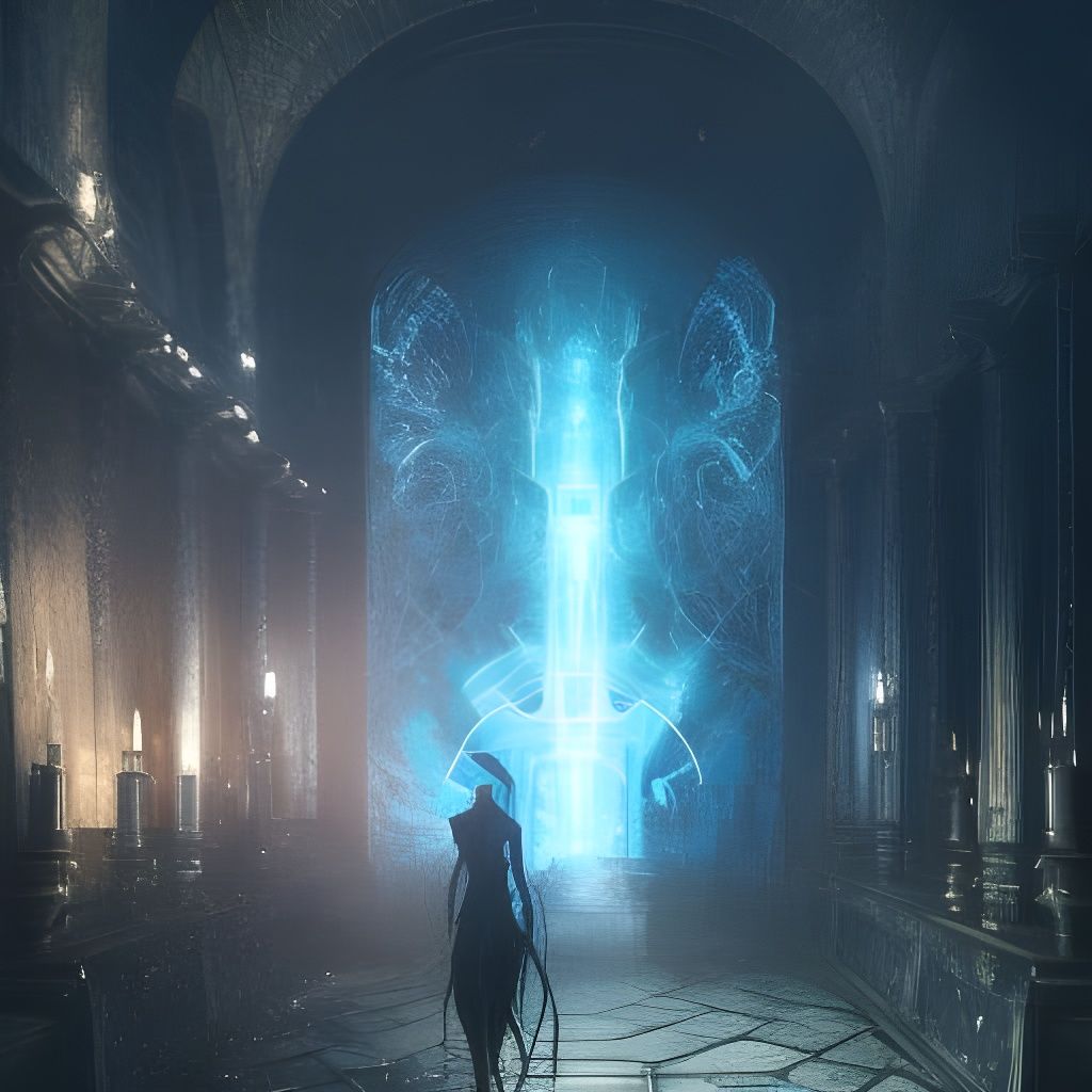 Micolash the Cage Head Sorcerer: Dark Fantasy Art