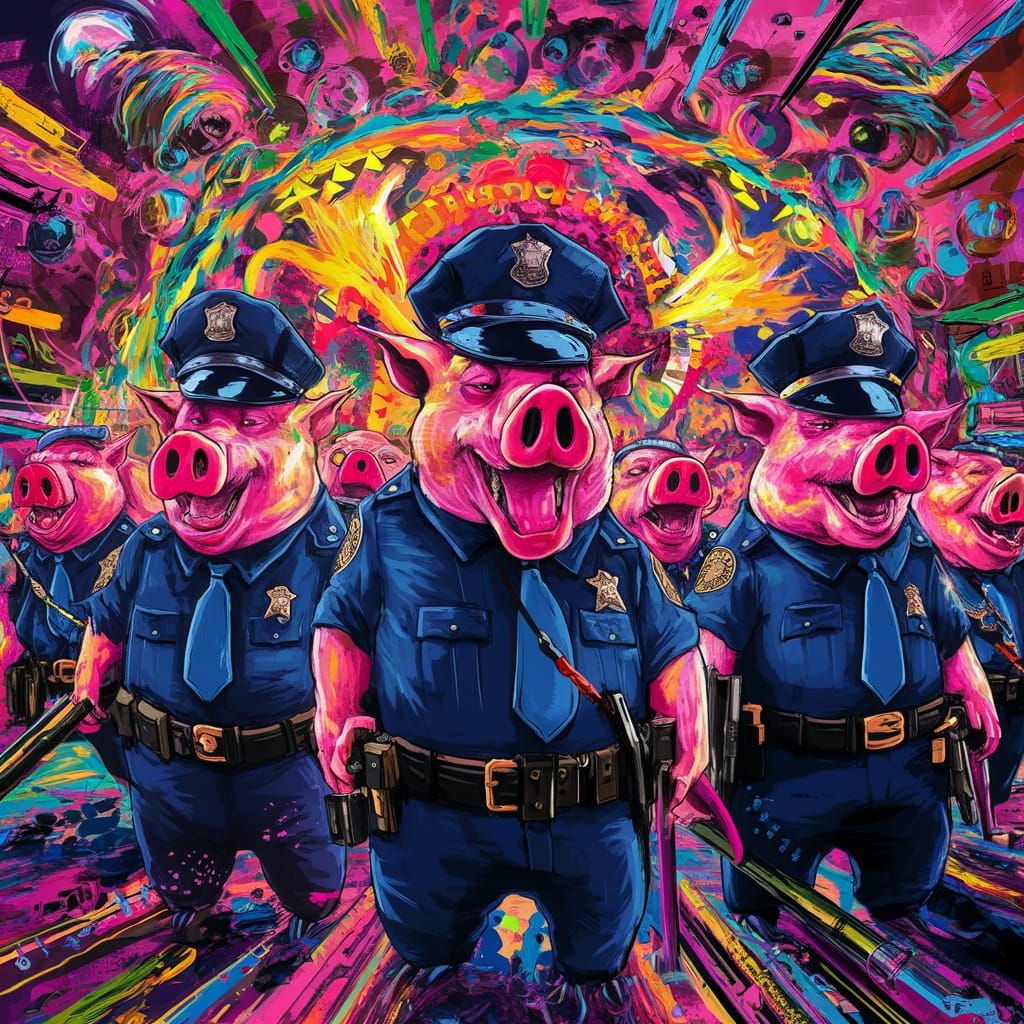 Grand Theft Auto IX: Demonic Pig Police Cover Art