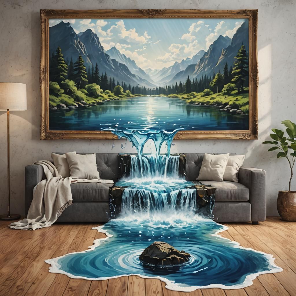 AI Generated Image of Water