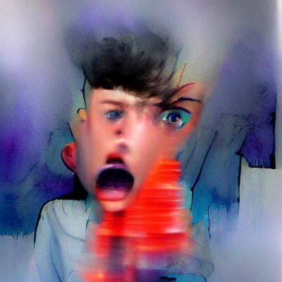 Abstract Image of Shock: AI Generated