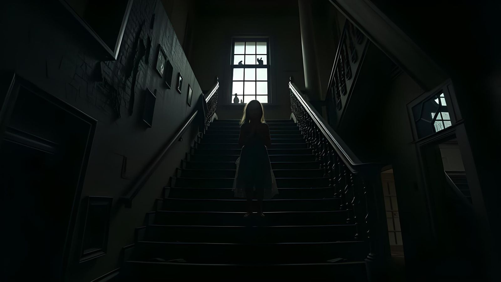 Haunted Plantation: Ghost Girl in Moonlight