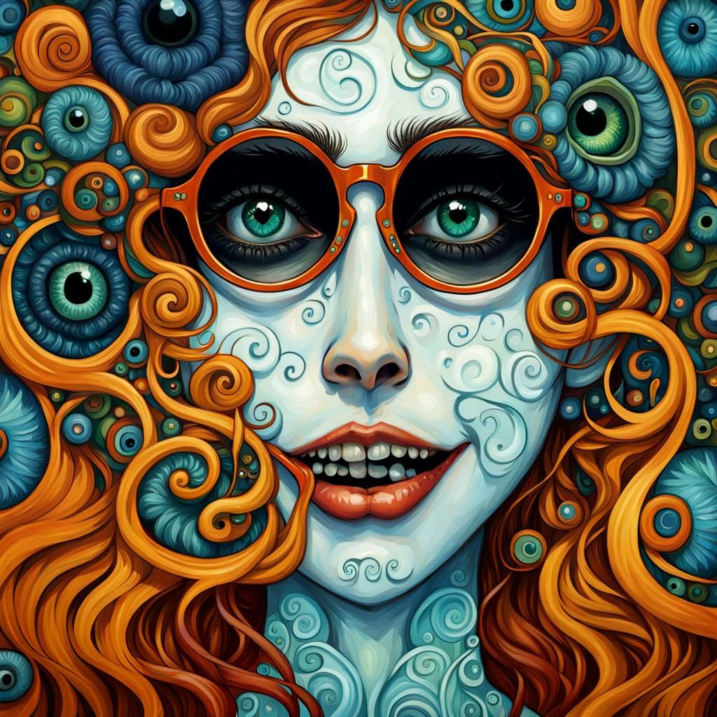 Leftover 60's hippie girl