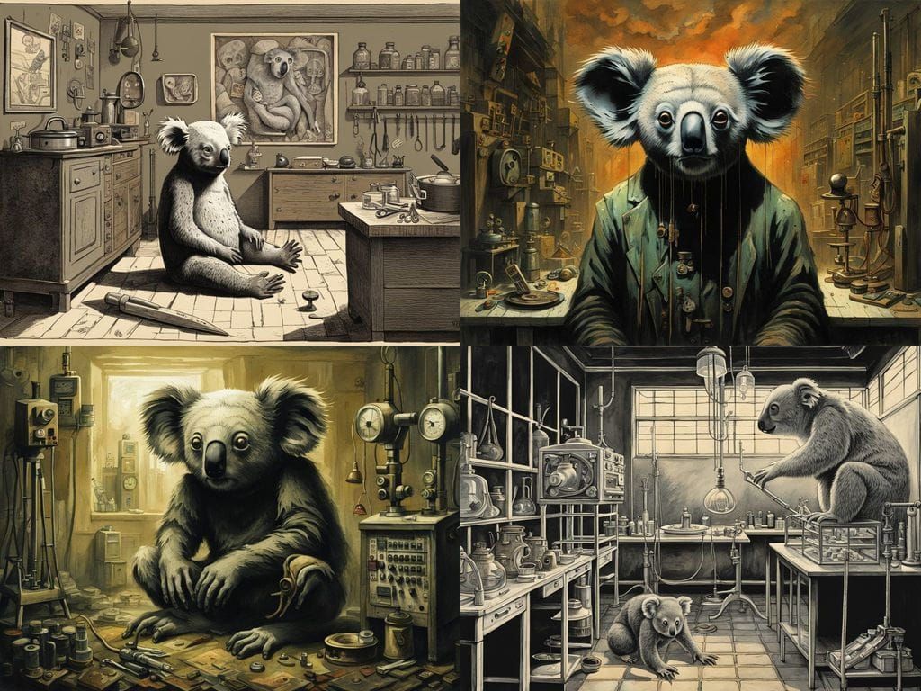 Koala Homunculus in 1970s Horror