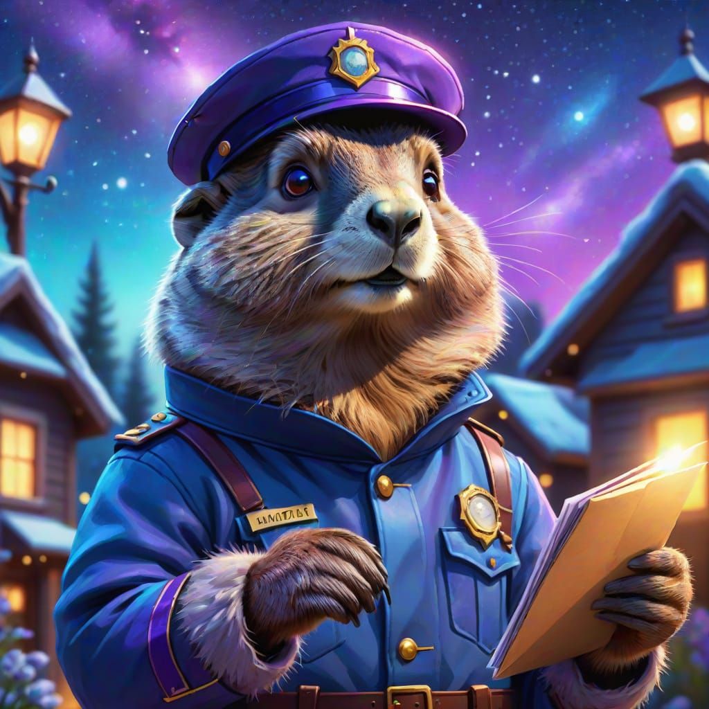 Marmot Mailman Under the Starry Night Sky