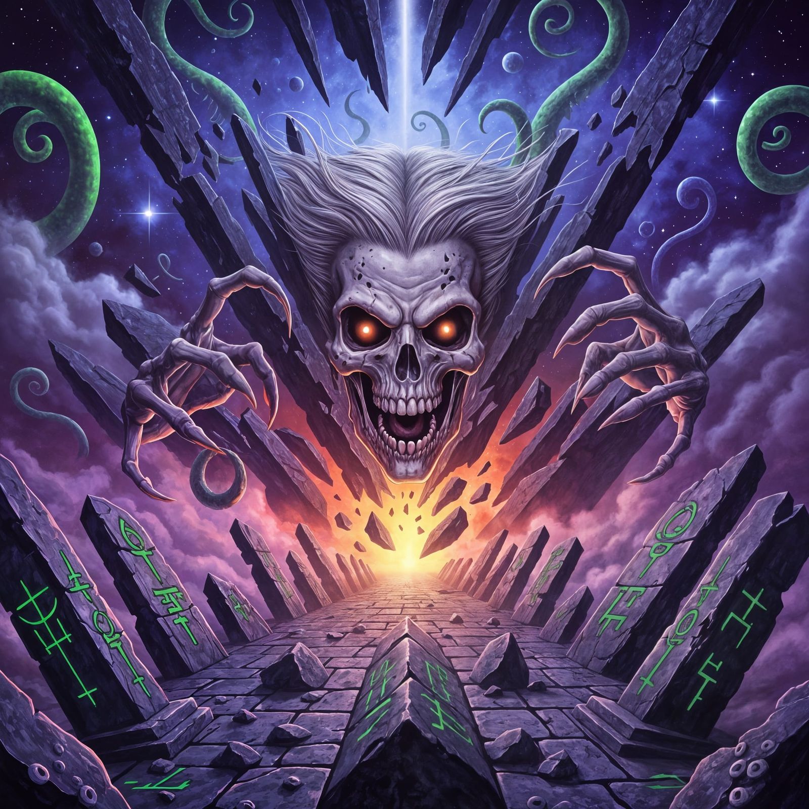 Undead Mascot Emerges from Non-Euclidean Void