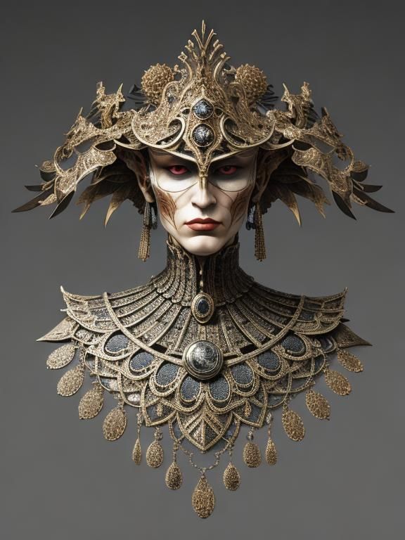 Intricate Depiction of a Hater in Classic Style