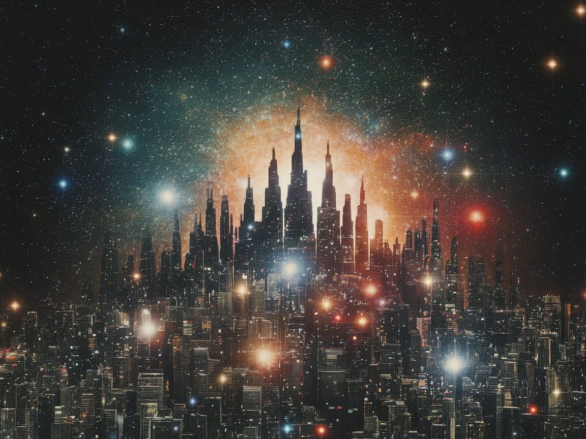 Cosmic City Formation: A Celestial Masterpiece