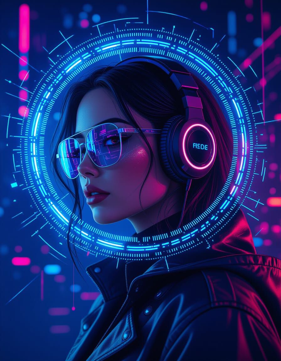 Anonymous Cyberpunk Profile Picture on Decentralized Network
