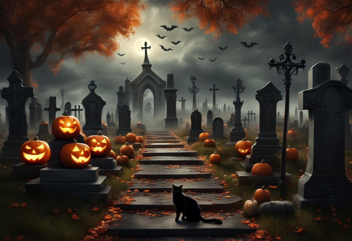 Spooky Graveyard