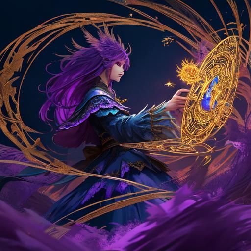 Phoenix Flies Through Money: Fantasy Concept Art