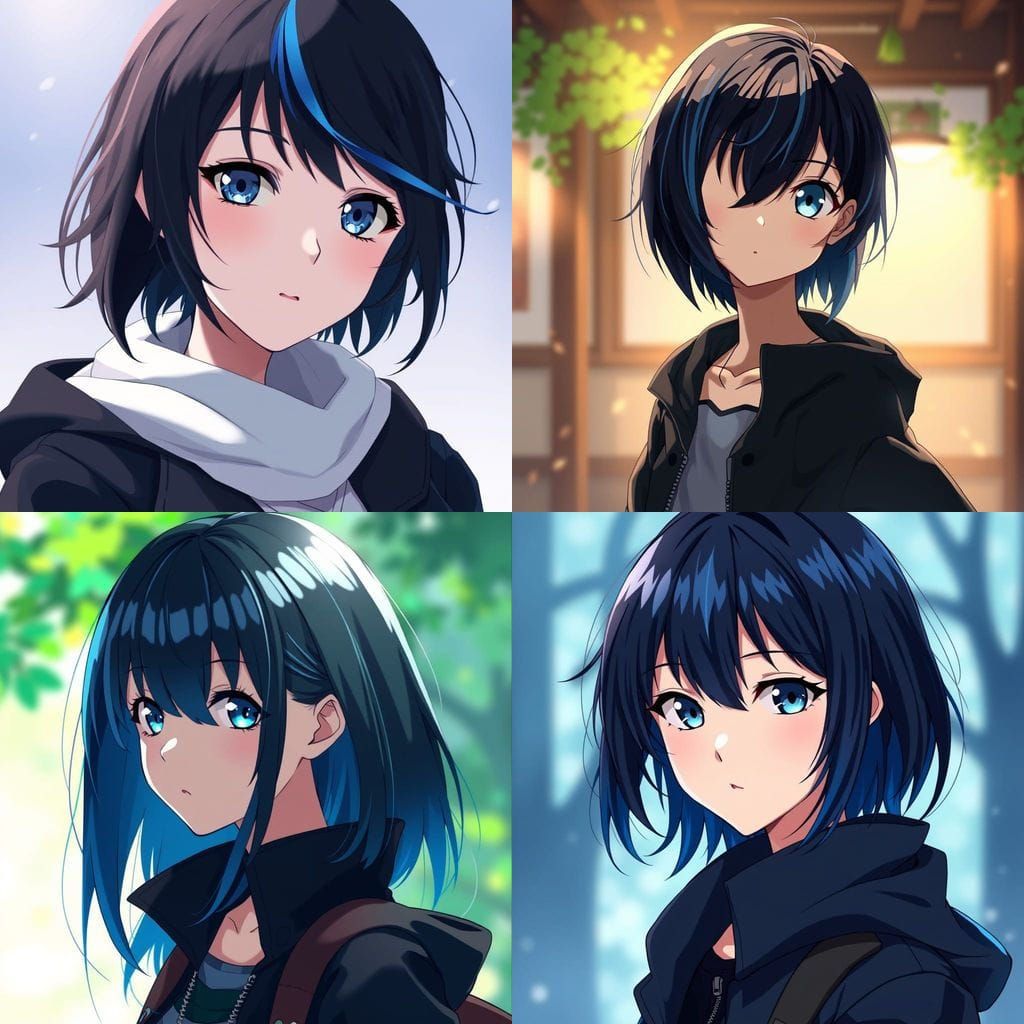 Anime Key Visual in Studio Ghibli Style