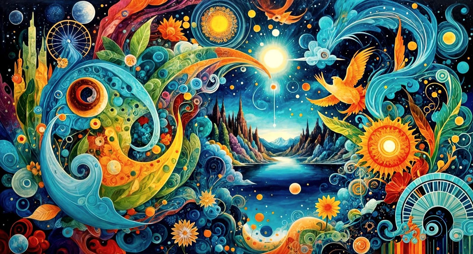 Serene Liminal Space in Dream Vision Style