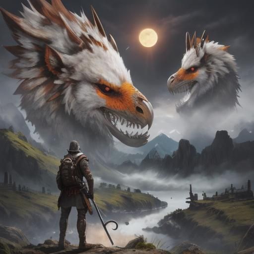 Vibrant and Clear Composition