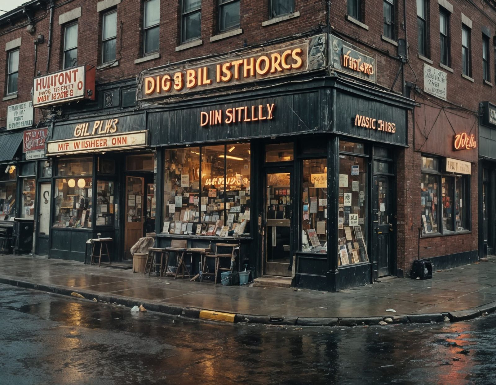 Twilight Music Shop on Desolation Row