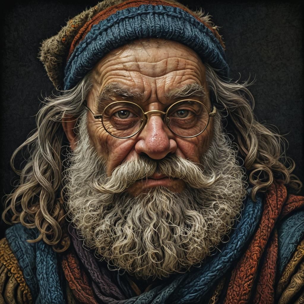 Baroque Fantasy Dwarf Scribe Masterpiece