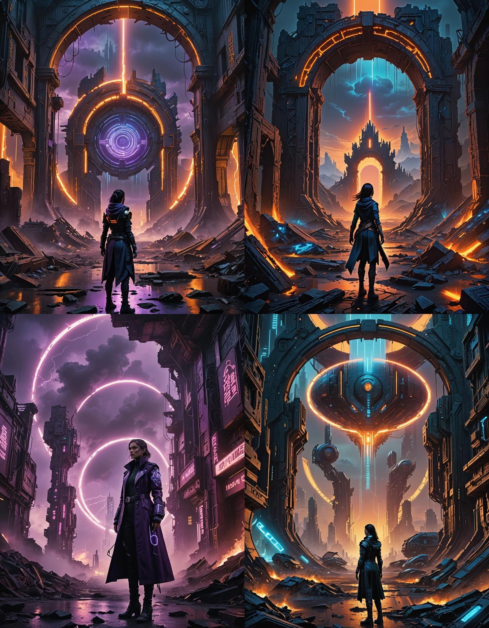 Dystopian Book Cover: The Secrets of Future