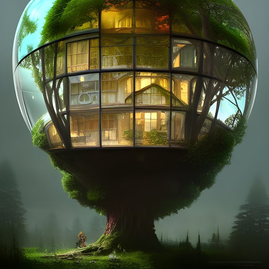 Glass bubble Treehouse
