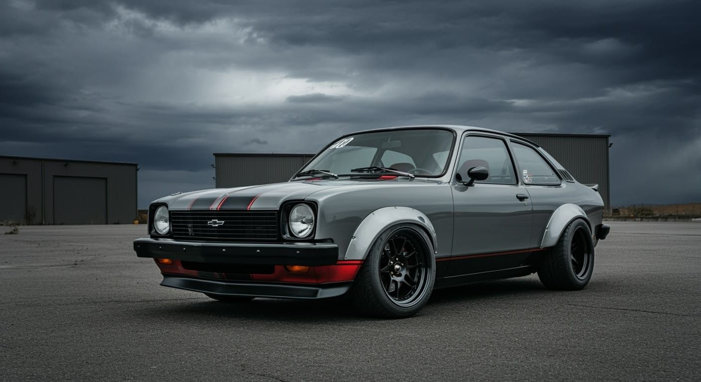 Restomod 1978 Chevette Street Beast in Photorealistic Detail