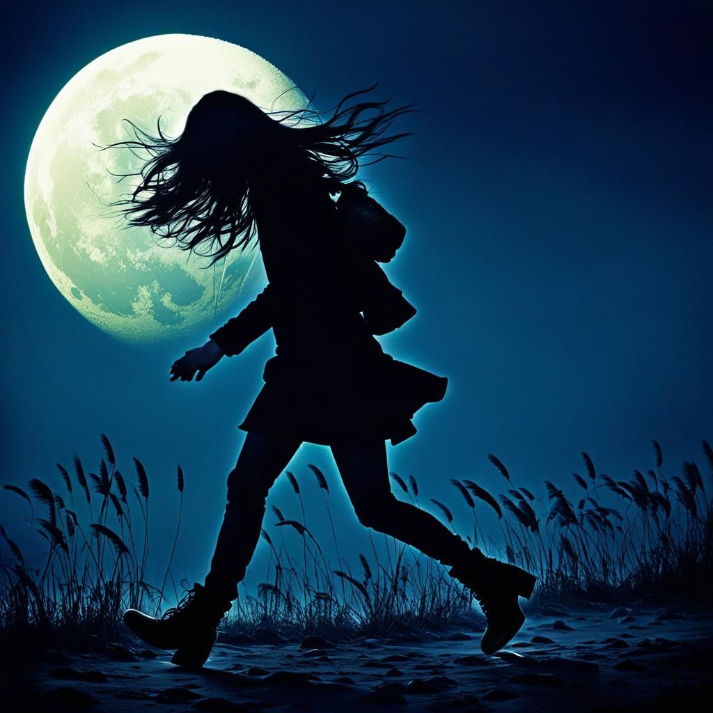 Footsteps Echoing in the Night: A Surreal Journey