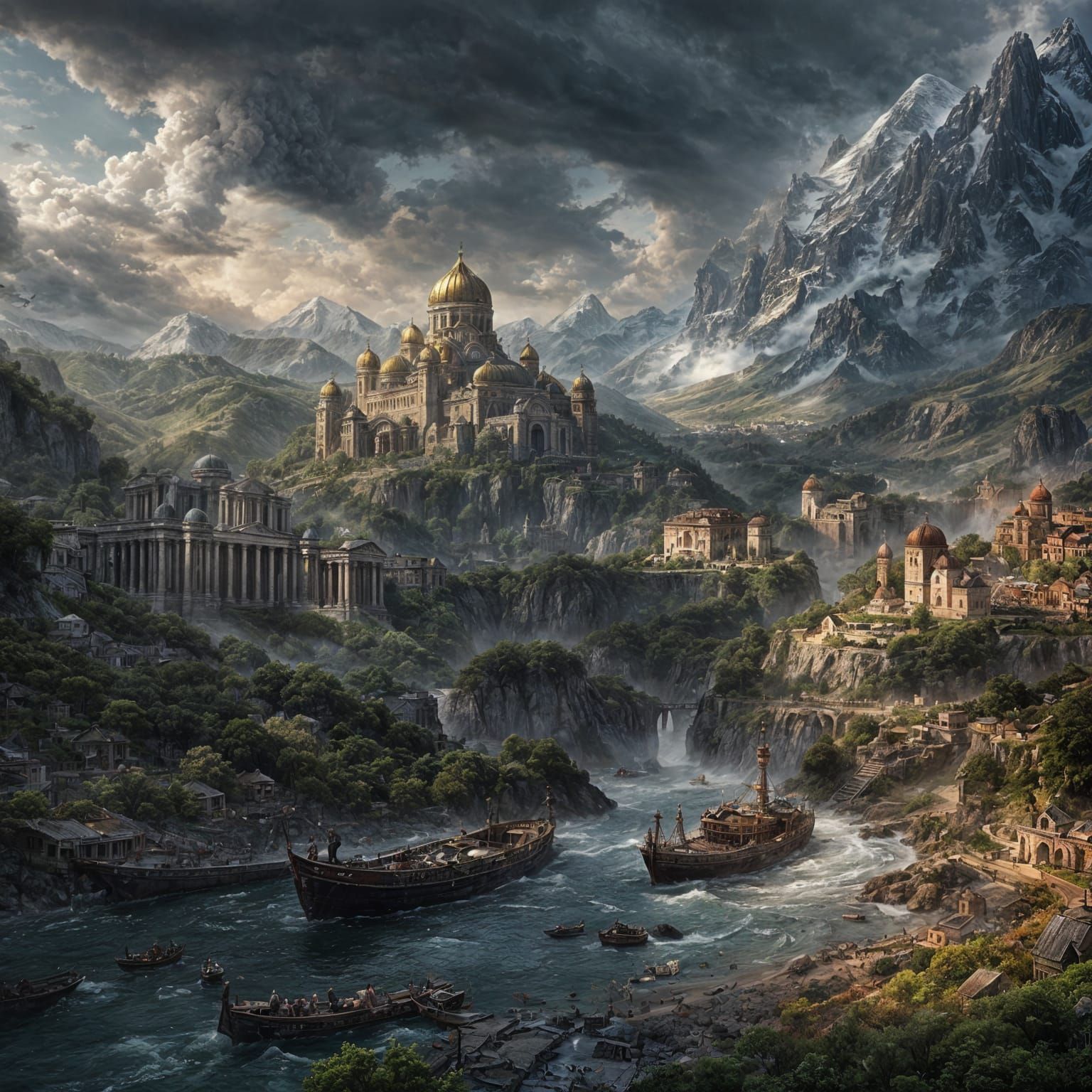 Epic Cinematic Earth Lover in a Maximalist Digital World