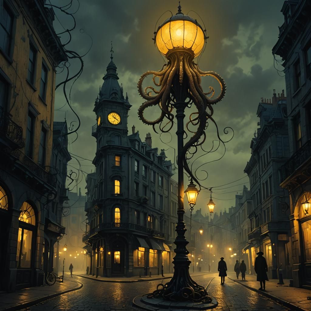 Lovecraft's night in town