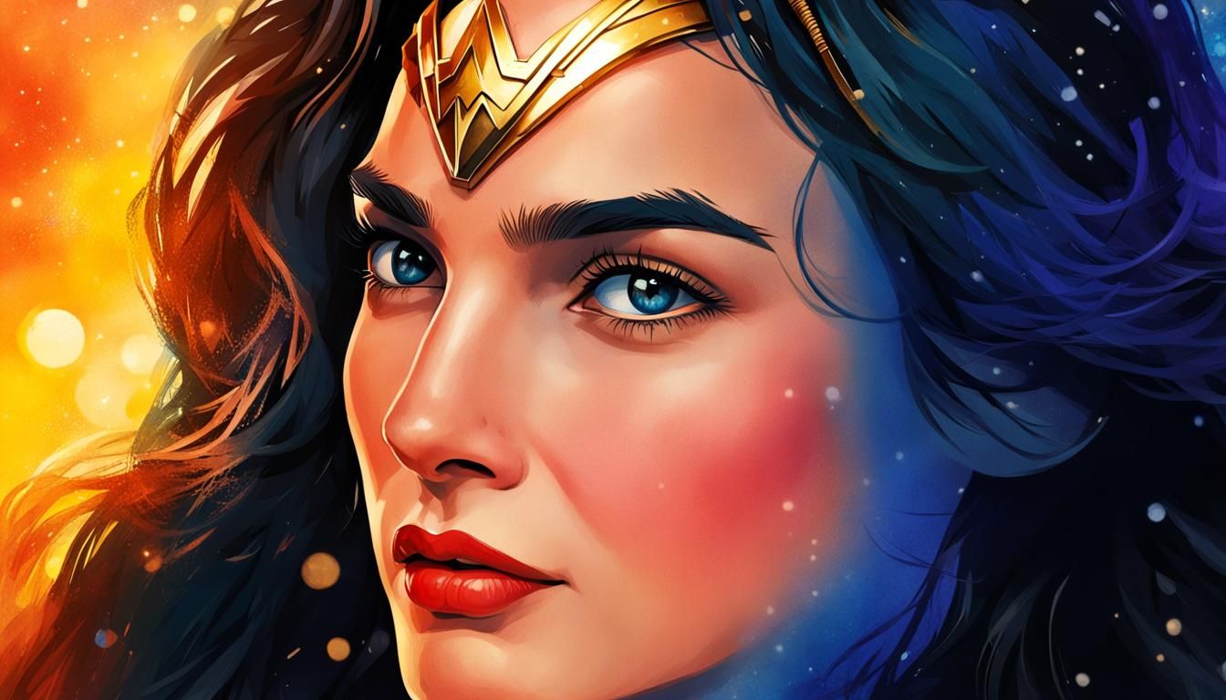 Wonder Woman, Immortal Heroine Fighting for Peace