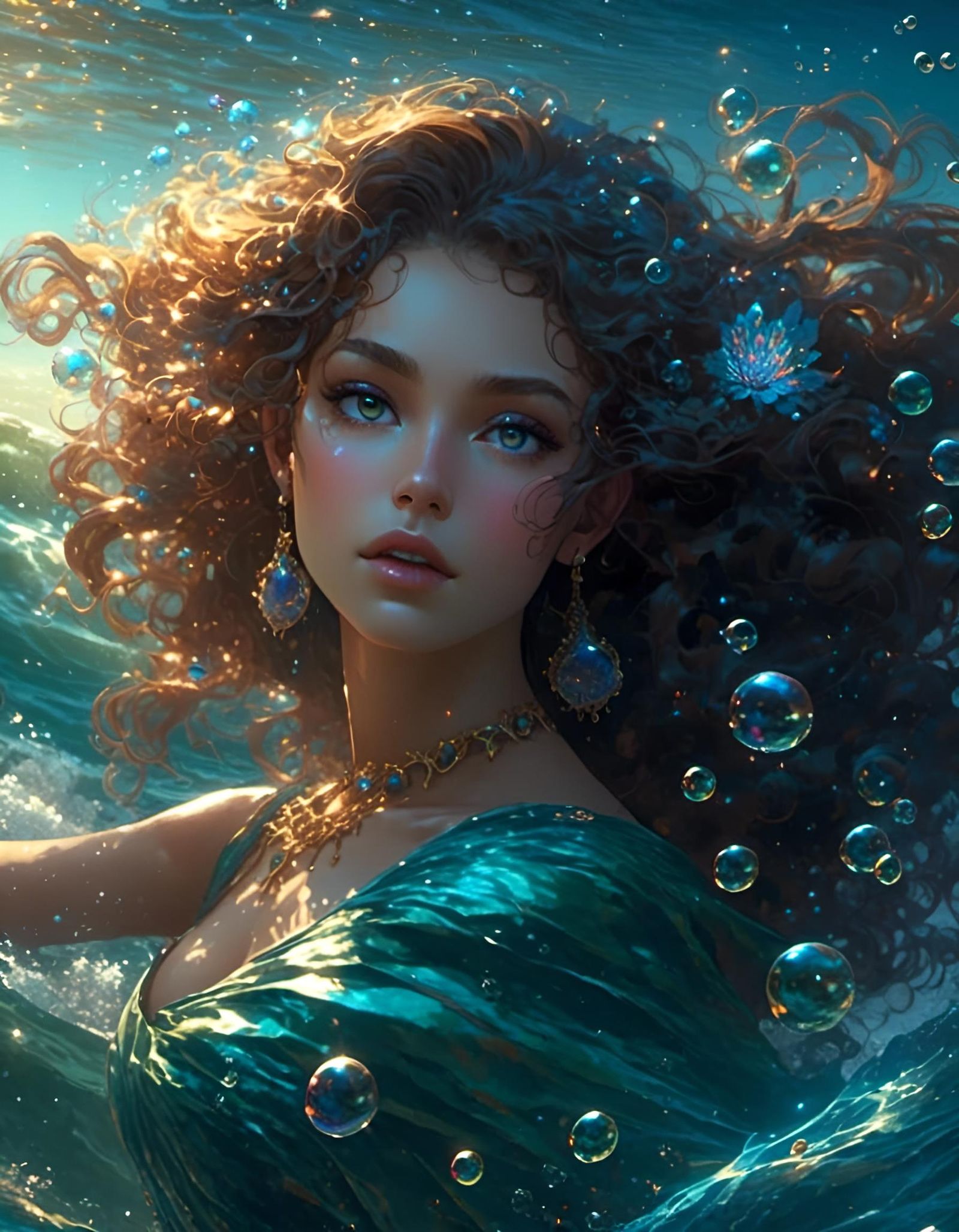 Goddess of the Sea in Animation Realism