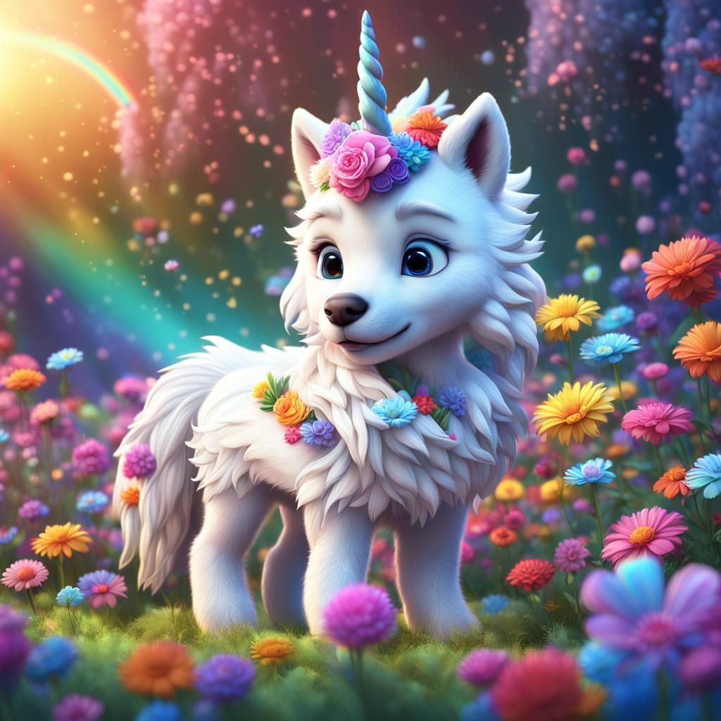 Unicorn Wolf