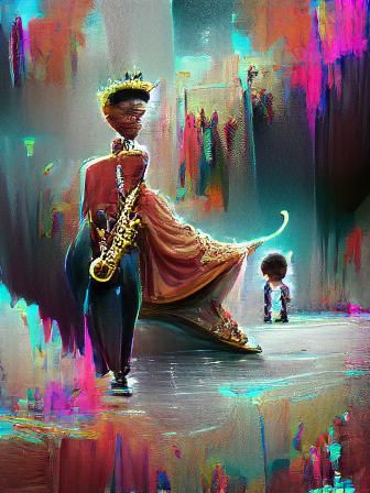 Young Prince Portrait Inspired by Jazza's Style