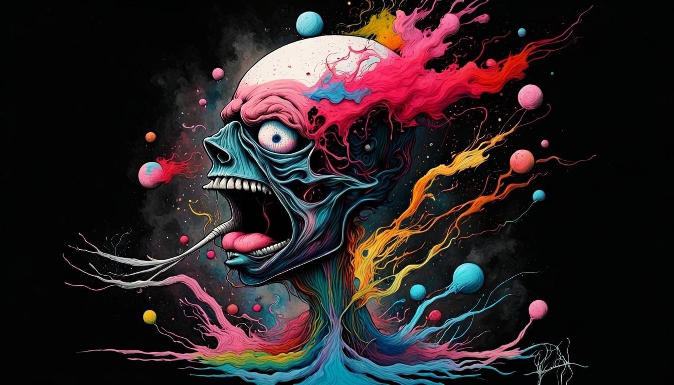 Surreal Psychedelic Tribute to Pink Floyd