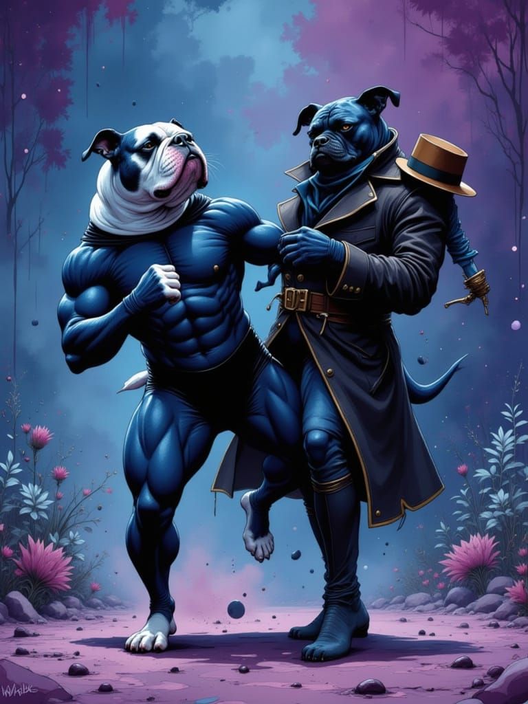 Standing up to the mob!