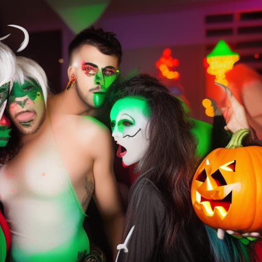 Gay Halloween Party: Professional Photography