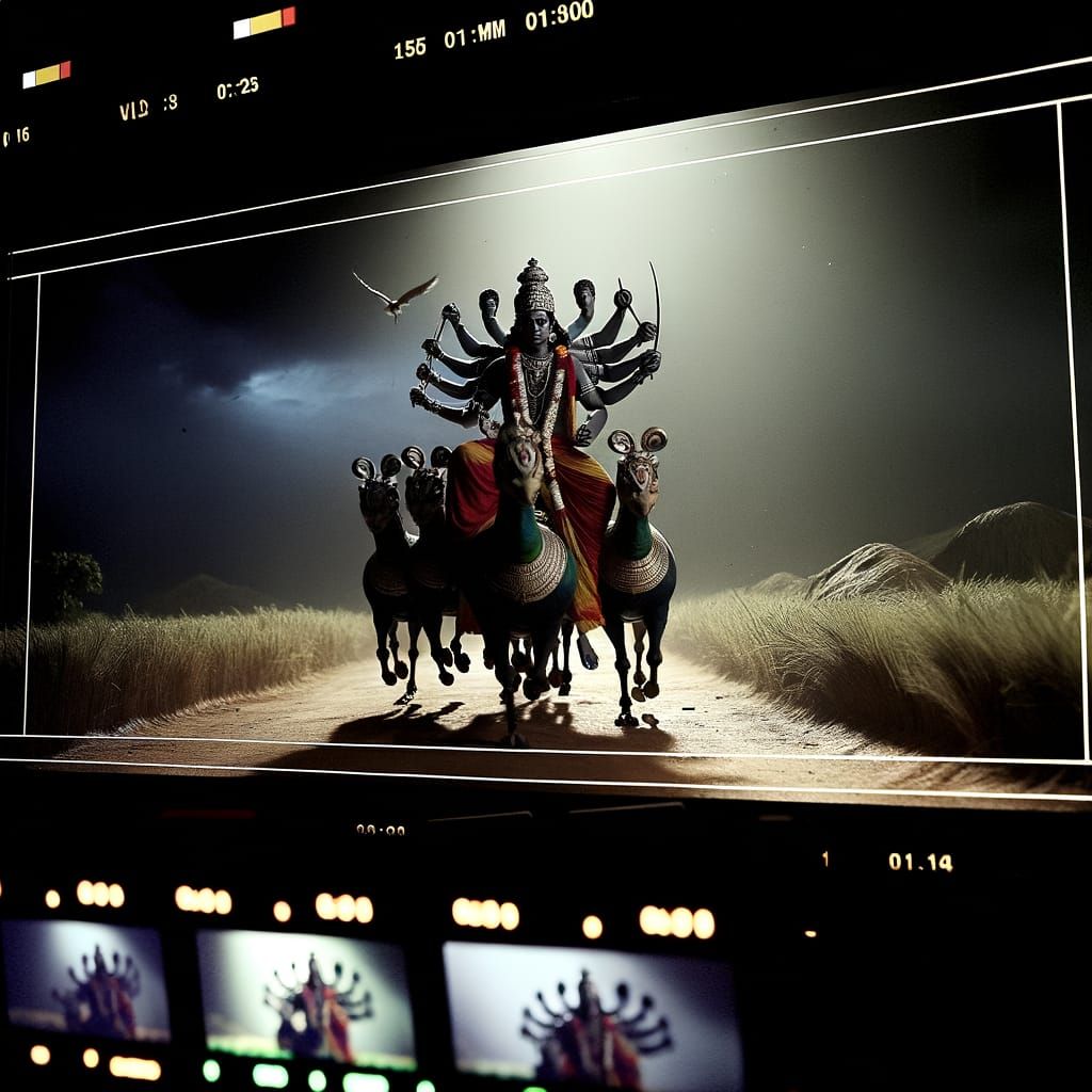 Epic Lord Murugan on Peacock, Cinematic Film Style