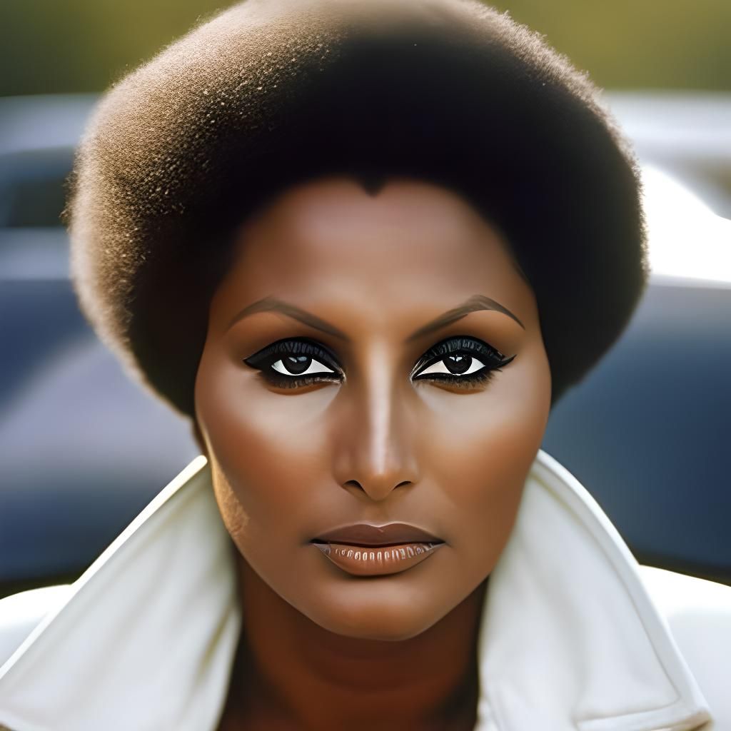 Gothic Horror Portrait of a Beautiful Woman