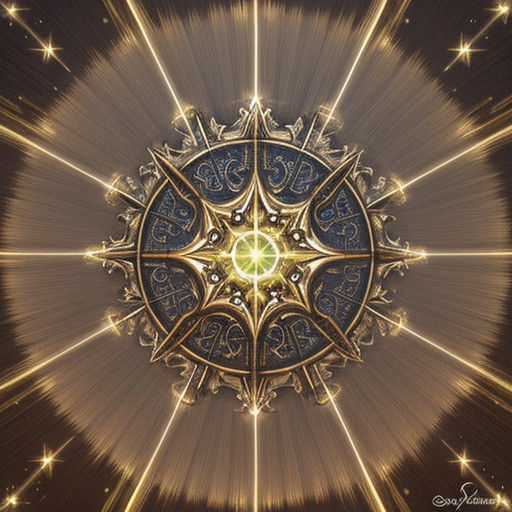 A Radiant Glowing Scene in a Soft Neon Aesthetic