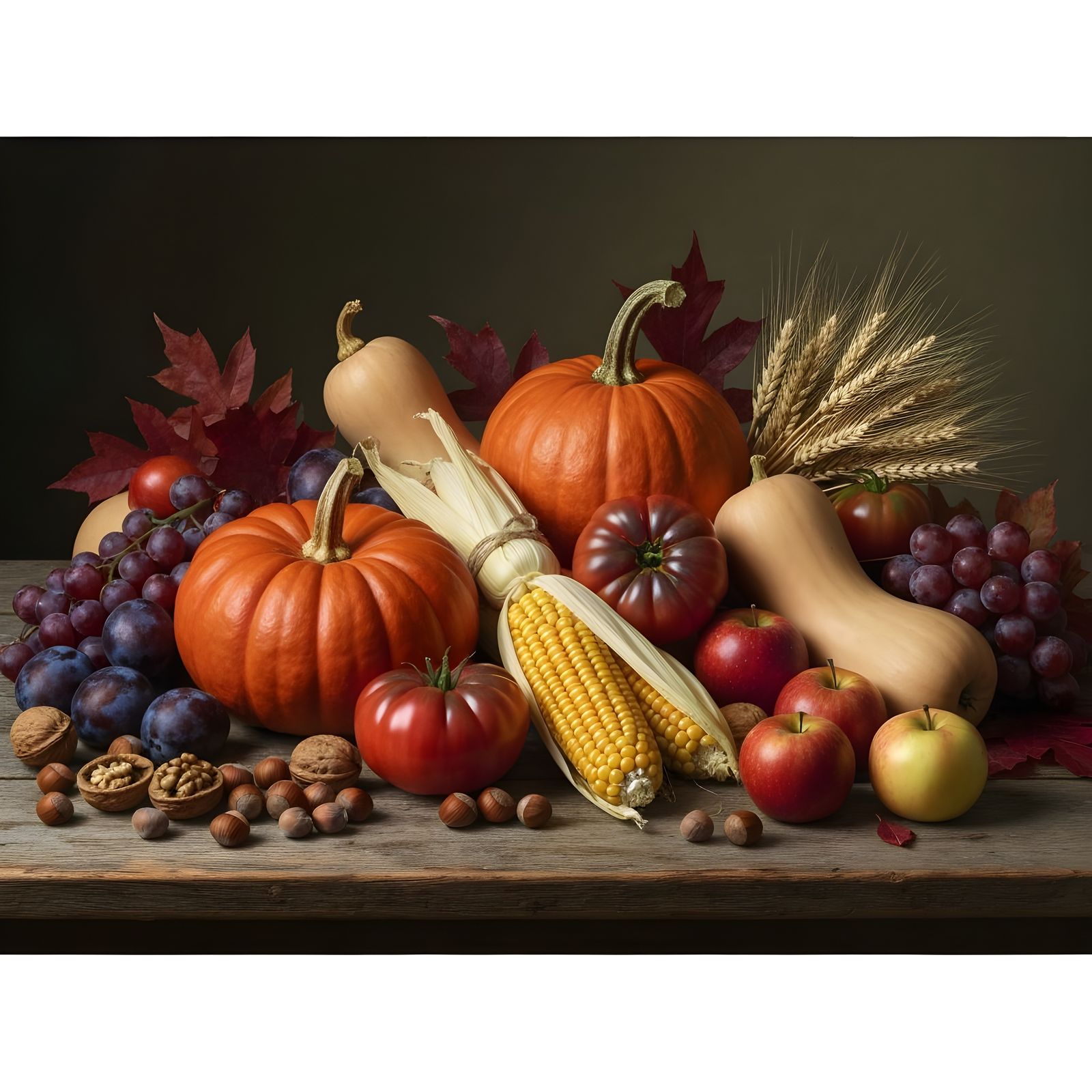 Dutch Golden Age Harvest Still Life Painting